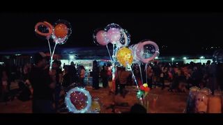 Cinematic night market