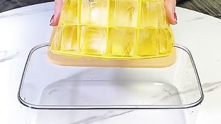 Elastic ice cubes