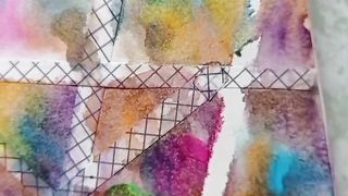 Galaxy painting