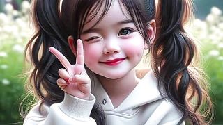 Cute baby girl