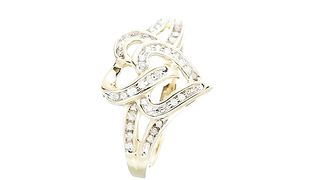BEST TWO HEART BEAUTIFUL RING FOR FEMALES