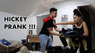 HICKEY PRANK ON GIRLFRIEND !!! (SHE PACKED HER BAGS