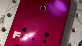 Fiber laser engraving