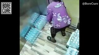 Worst nightmare caught on camera.