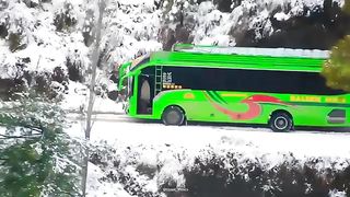 Snowfall in Kashmir Rawalakot #kashmirvalley #kashmirview #viralvideo