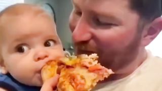 Eating is babies' life