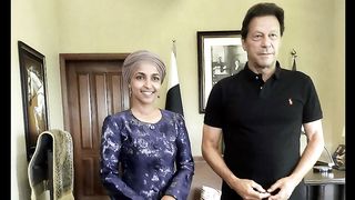 mran Khan In support of I, Ilhan Umar questioned the transparency of general elections
