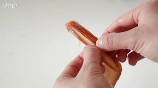 수많은 겹겹! 완벽한 페이스트리 식빵 (따라하기 쉬운 레시피! Best ever Puff Pastry Butter Bread Loaf)