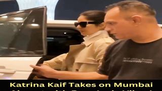 Katrina Kaif's Lady Boss Attitude Shines at Mumbai Airport Viral Masti Bollywood