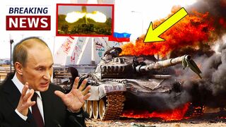 Awesome Plan from Ukraine army ! Russian Tanks Exploded!
