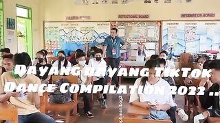 student dancing