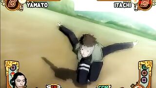 Yamato Facing Itachi