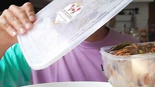 Seafood pedas saus Padang.