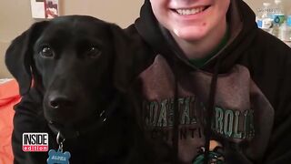 School Includes Teen Student’s Service Dog In Its Yearbook – And It’s Just Adorable