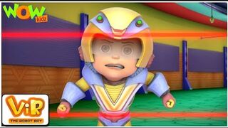 Vir The Robot Boy | Hindi Cartoon shows For Kids | Mad Max's UFO | Animated cartoon| Wow Kidz