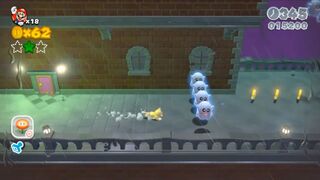 Super Mario 3D World: World 3, Screen 3, Shifty Boo Mansion