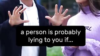 How to tell if someone is lying
