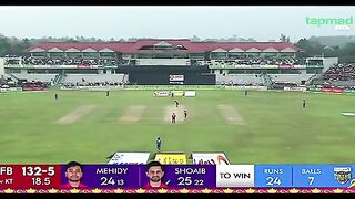 Shoaib Malik 25 runs on 7 balls