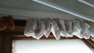 Карпаччо из курицы. Сыровяленое куриное филе.