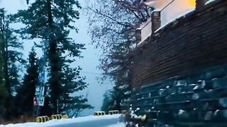 Snowfall Time in Galiyat