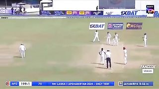 Srilanka vs Afghanistan day 4 highlights