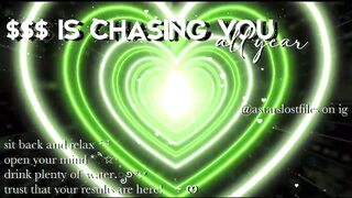 ੈ✩money chases me!.ೃ࿐ subliminal // manifest money & luxury all year*ೃ༄