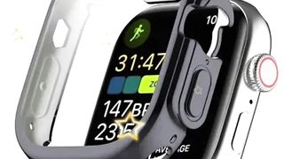 CallSmith  Apple Watch Ultra Screen Protector Case 49mm (2022), Built-in HD Clear Ultra-Thin Soft TPU Screen Protector Bumper Cover