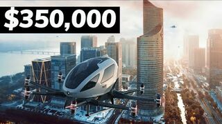 EHang's Autonomous eVTOL Air Taxi Costs Only $350,000