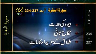 Surah Albaqra ayat 234-237۔ Bayanulquran #drasrarahmed #bayanulquran