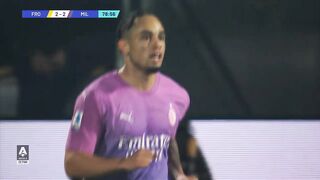 Jovic scores with his first touch of the match _ Crazy Moment _ Frosinone-Milan _ Serie A 2023_24