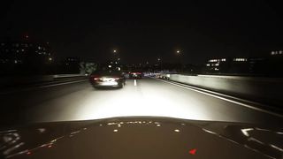 average night as a BMW driver