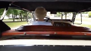 101-year-old that still drives her 1930 Packard 740.