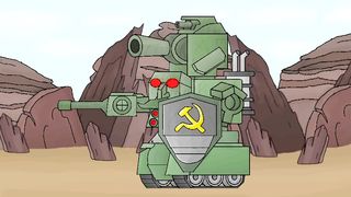 РобоСталин Против Фараон и Немцев -