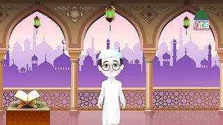 Bathroom Jaanay KI Dua ( Urdu ) - Dua before entering the toilet - Animation For Kids.