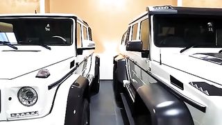 A garage with 7000 luxury cars.?Worth 5 billion dollars.