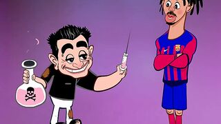Our exclusive footage of the moment Camavinga was injured by Dembélé.