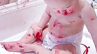 The naughtiest baby in the world