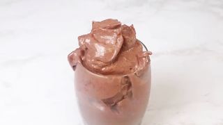 1 minute Sugar free Ice cream _ 2 Ingredients HEALTHY Dessert