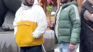 He was keep saying are you hitting me and I was saying yes????