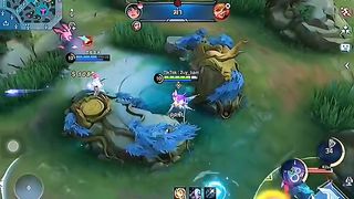 Mobile legend funny moment, Odette flies