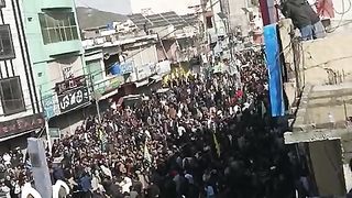 Kotli action commity ke rally