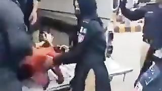 Brave lady