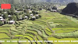 Beautiful village in Kashmir