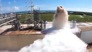NASA pumps 450,000 gallons of water during 30 second test.