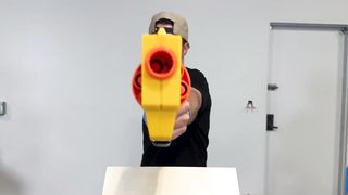 World’s Smallest Nerf Gun Shoots an Ant.