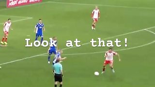 Harry Kane scores from his own Half_