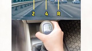 Drive safe in your manual car