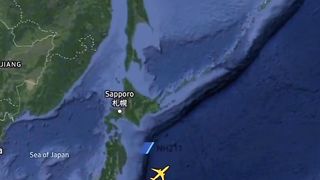 The Bering strait separates Alaska from Russia