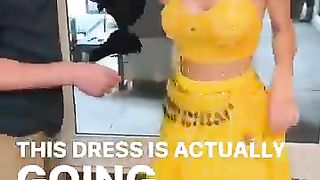 Real Life Cinderella Transforming Dress! ????