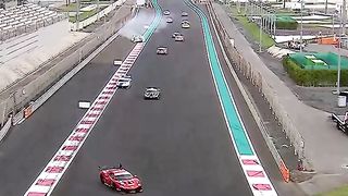 When the tyre goes at full speed down the back straight ????